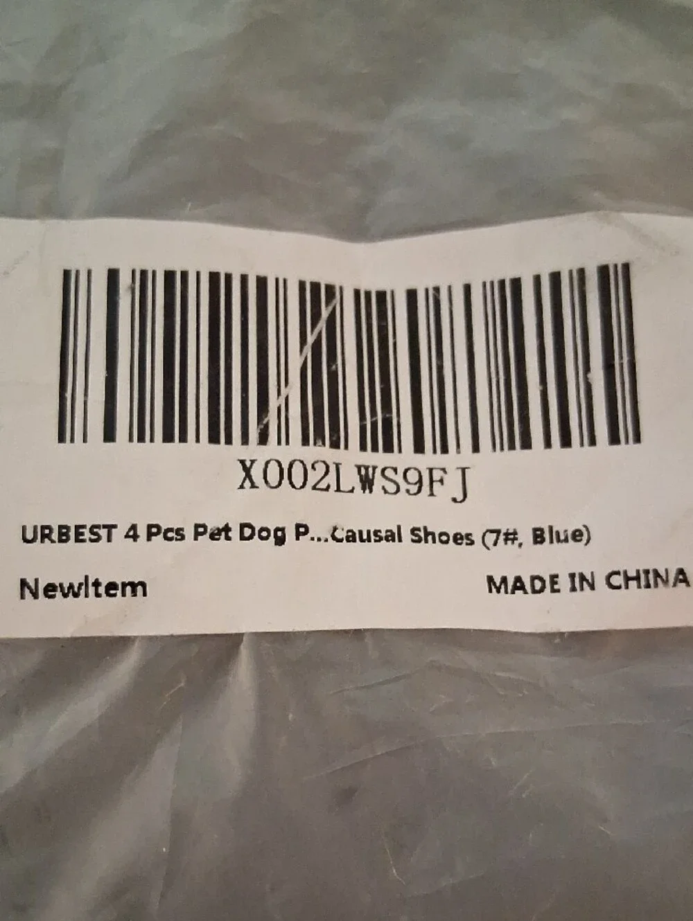 Dog's Navy Canvas High-Top Sneakers with White Laces